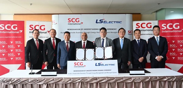 LS일렉트릭과 SCG그룹은 10일 태국 방콕 소재 SCG그룹 본사에서 ‘태국 및 동남아시장 마이크로그리드 사업 확대를 위한 협력’ MOU를 체결했다.